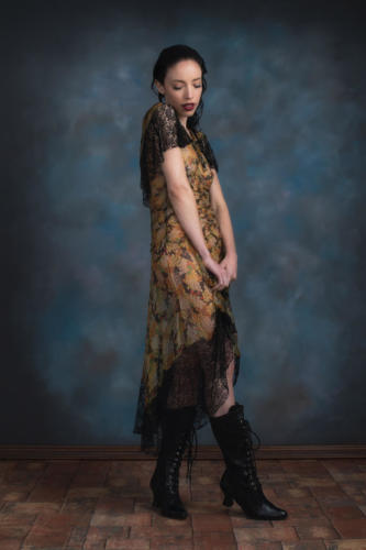 Nicole in an Old, Wet Dress