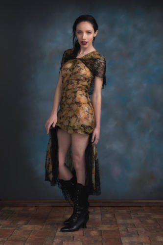 Nicole in an Old, Wet Dress