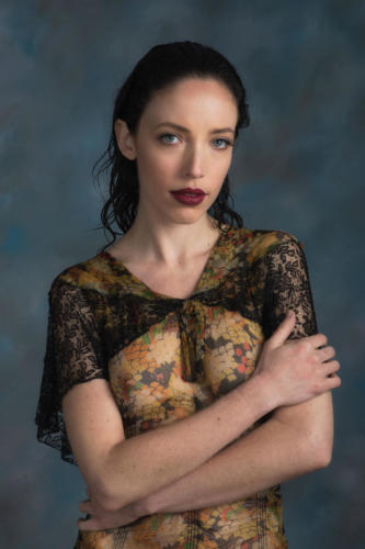 Nicole in an Old, Wet Dress