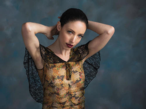 Nicole in an Old, Wet Dress