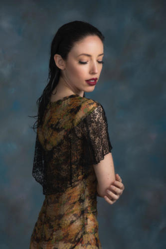 Nicole in an Old, Wet Dress