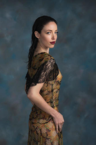 Nicole in an Old, Wet Dress
