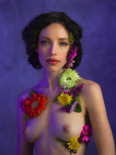 Nicole Decorated with Flowers