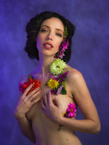 Nicole Decorated with Flowers