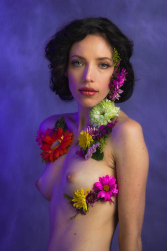 Nicole Decorated with Flowers