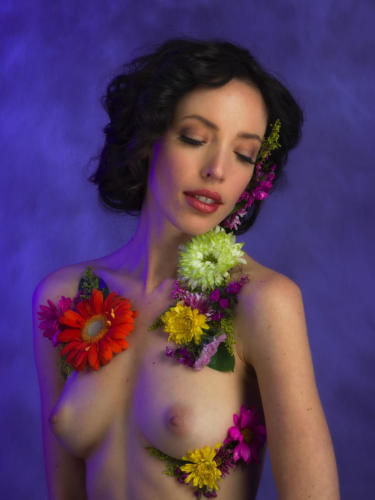 Nicole Decorated with Flowers